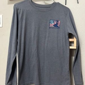 Burlebo long sleeve T-shirt deer on back 14/16